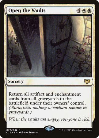Open the Vaults [Commander 2015] | The Time Vault CA