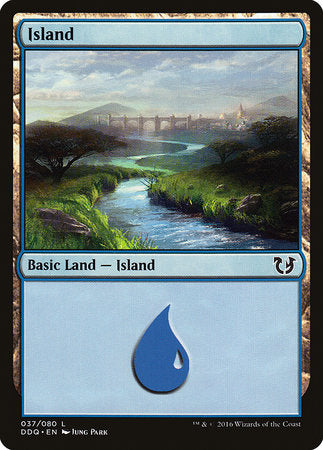 Island (37) [Duel Decks: Blessed vs. Cursed] | The Time Vault CA