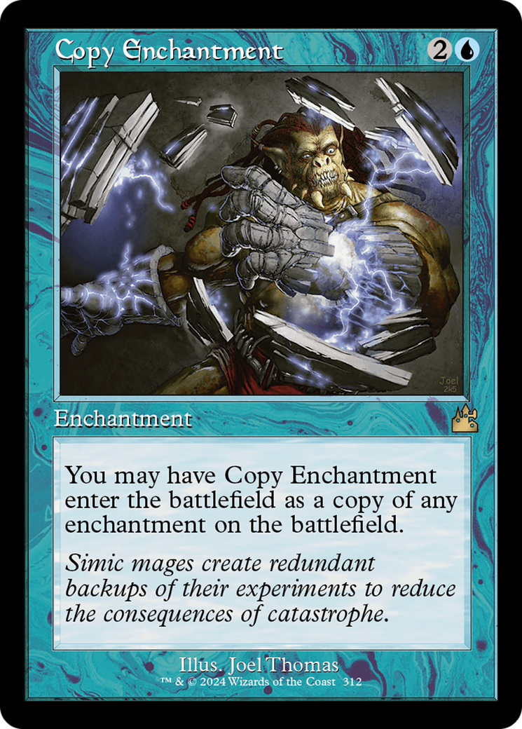 Copy Enchantment (Retro Frame) [Ravnica Remastered] | The Time Vault CA