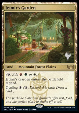 Jetmir's Garden (Promo Pack) [Streets of New Capenna Promos] | The Time Vault CA