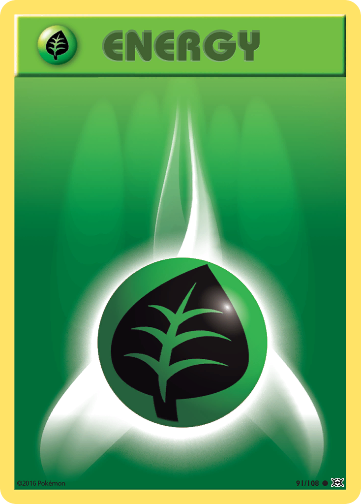 Grass Energy (91/108) [XY: Evolutions] | The Time Vault CA