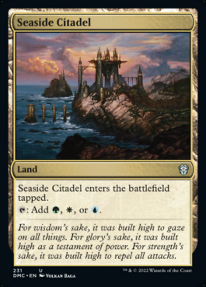 Seaside Citadel [Dominaria United Commander] | The Time Vault CA