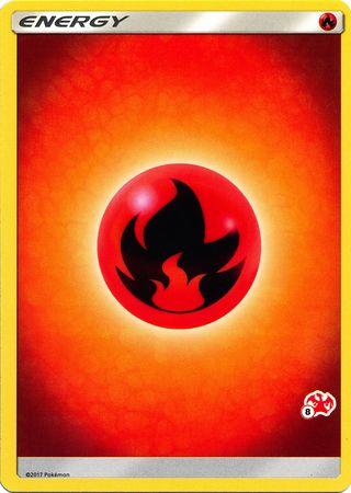 Fire Energy (Charizard Stamp #8) [Battle Academy 2020] | The Time Vault CA