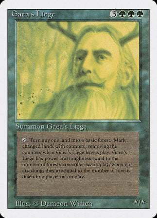 Gaea's Liege [Revised Edition] | The Time Vault CA