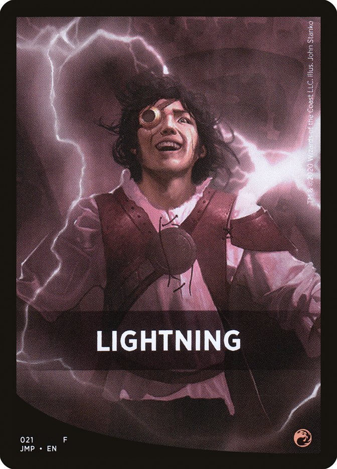 Lightning Theme Card [Jumpstart Front Cards] | The Time Vault CA