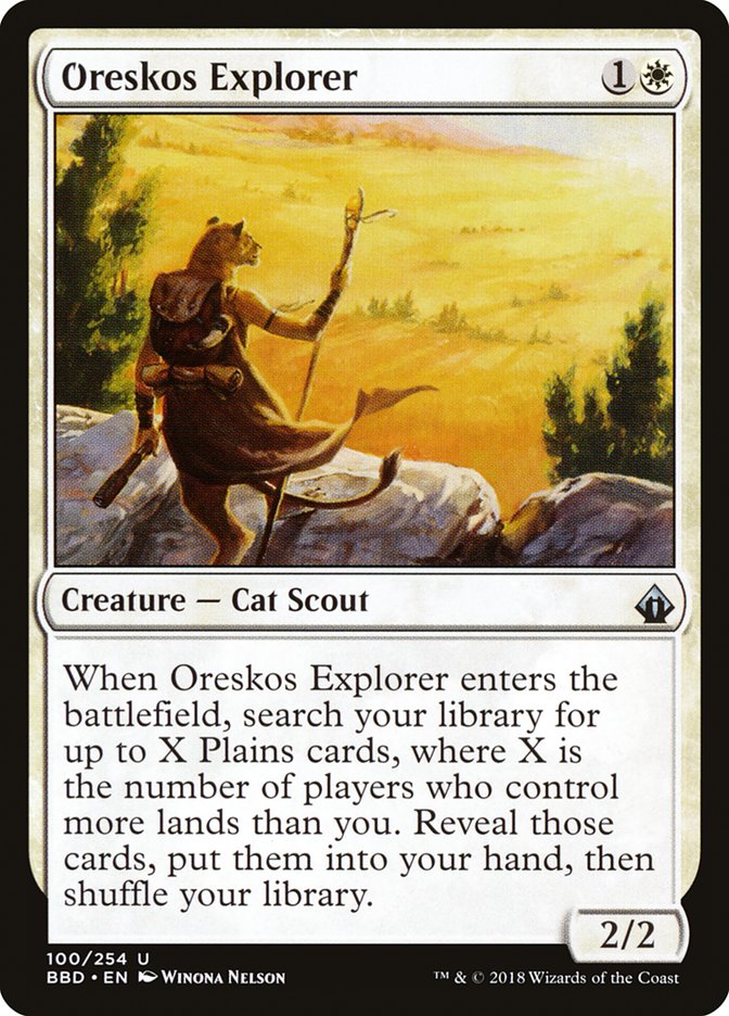 Oreskos Explorer [Battlebond] | The Time Vault CA