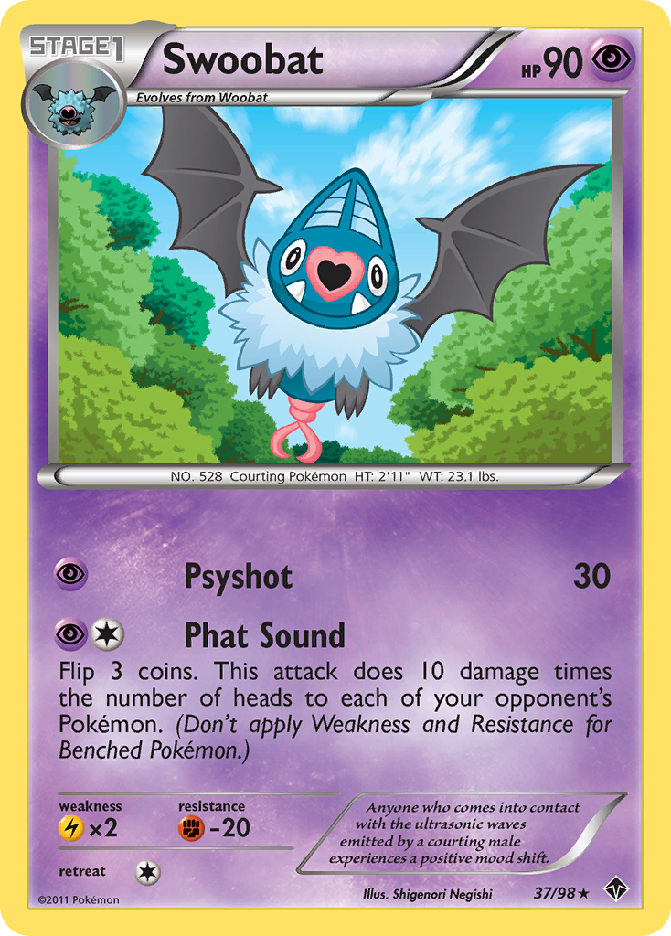 Swoobat (37/98) [Black & White: Emerging Powers] | The Time Vault CA