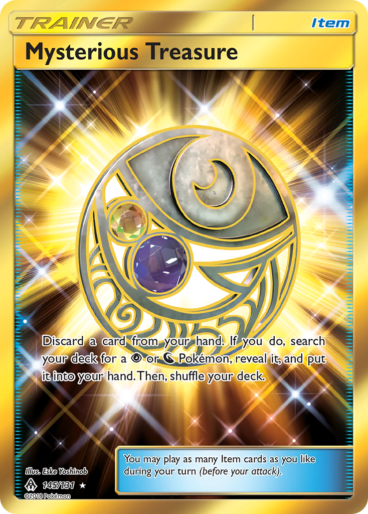 Mysterious Treasure (145/131) [Sun & Moon: Forbidden Light] | The Time Vault CA