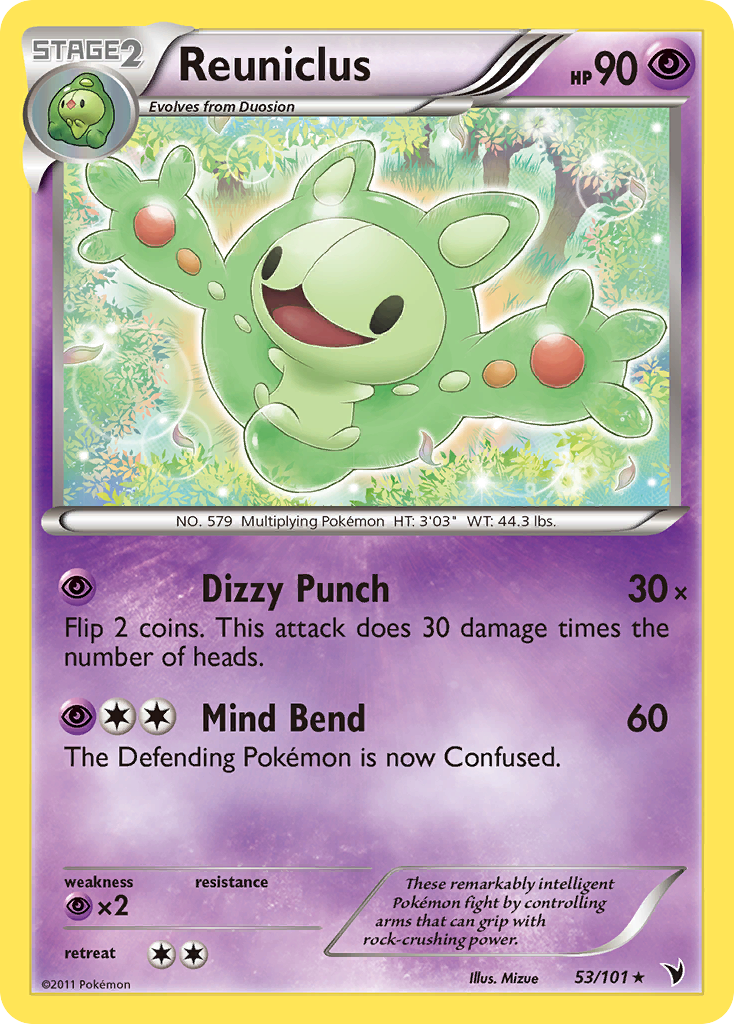 Reuniclus (53/101) [Black & White: Noble Victories] | The Time Vault CA