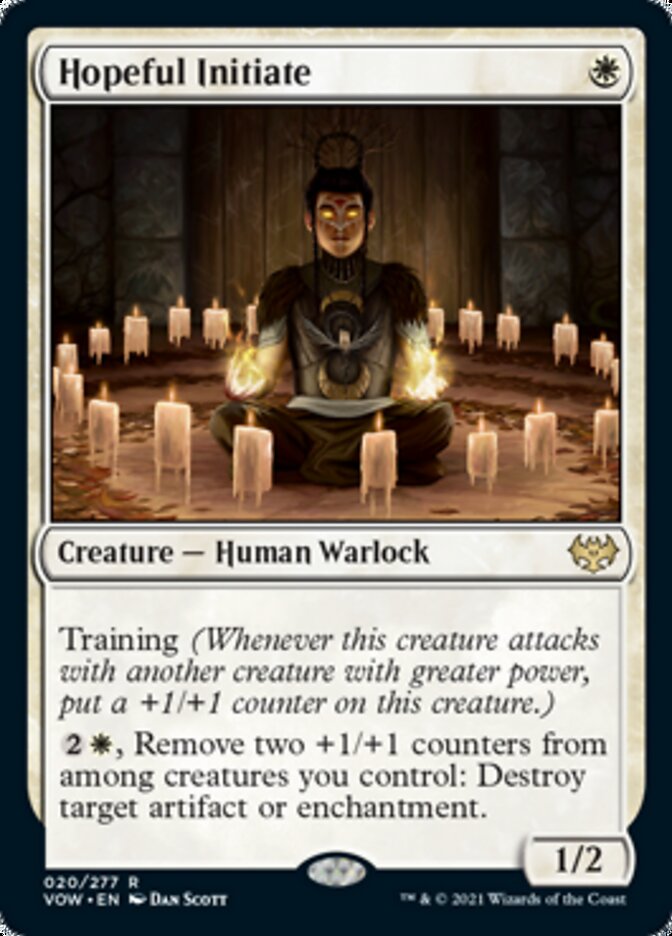 Hopeful Initiate [Innistrad: Crimson Vow] | The Time Vault CA