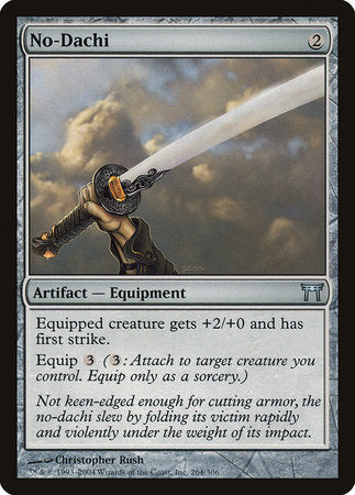No-Dachi [Champions of Kamigawa] | The Time Vault CA