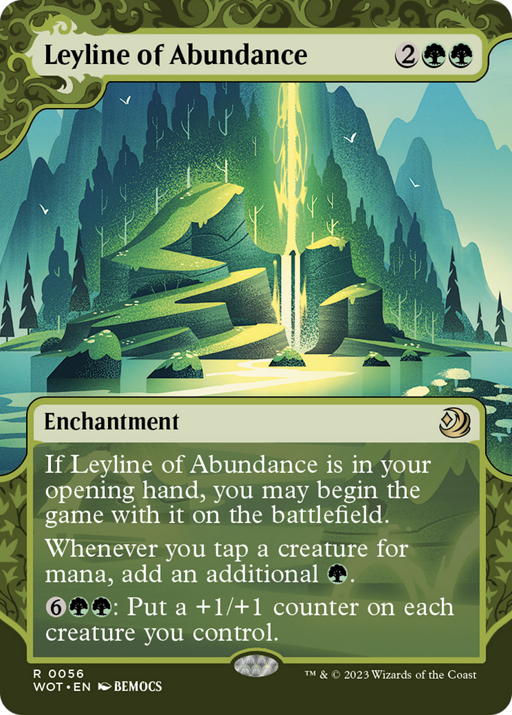 Leyline of Abundance [Wilds of Eldraine: Enchanting Tales] | The Time Vault CA