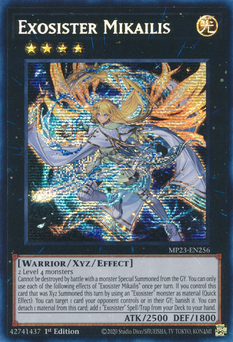 Exosister Mikailis [MP23-EN256] Prismatic Secret Rare | The Time Vault CA