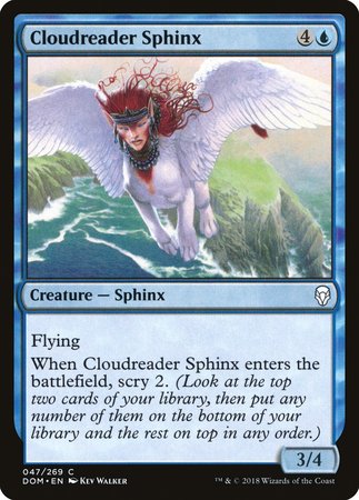 Cloudreader Sphinx [Dominaria] | The Time Vault CA