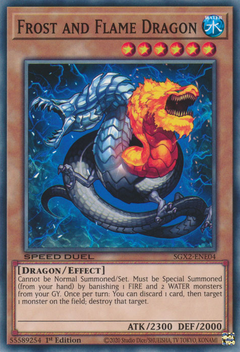 Frost and Flame Dragon [SGX2-ENE04] Common | The Time Vault CA