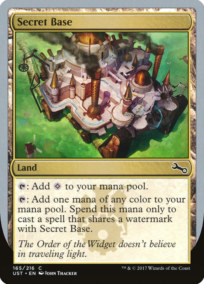 Secret Base (Artist: John Thacker) [Unstable] | The Time Vault CA