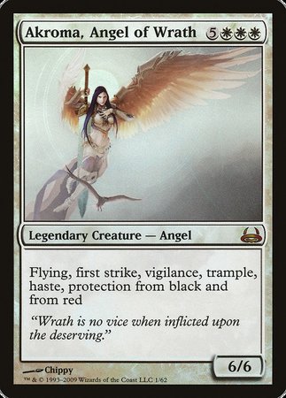 Akroma, Angel of Wrath [Duel Decks: Divine vs. Demonic] | The Time Vault CA