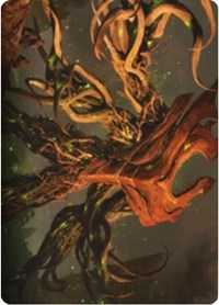 Ashaya, Soul of the Wild Art Card [Zendikar Rising Art Series] | The Time Vault CA