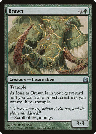 Brawn [Commander 2011] | The Time Vault CA