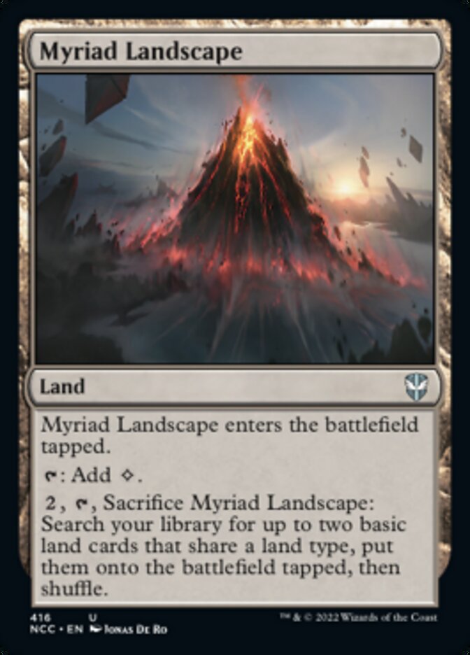 Myriad Landscape [Streets of New Capenna Commander] | The Time Vault CA