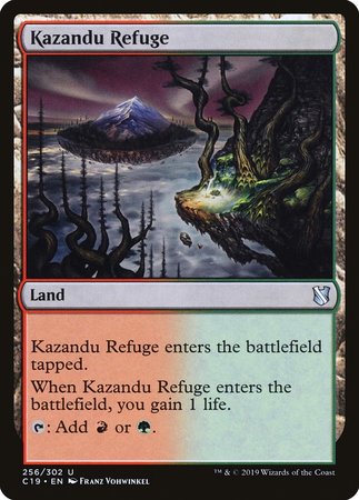 Kazandu Refuge [Commander 2019] | The Time Vault CA