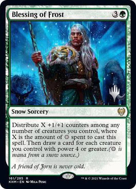 Blessing of Frost [Kaldheim Promo Pack] | The Time Vault CA