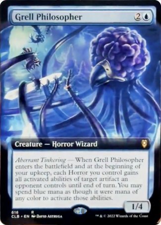 Grell Philosopher (Extended Art) [Commander Legends: Battle for Baldur's Gate] | The Time Vault CA