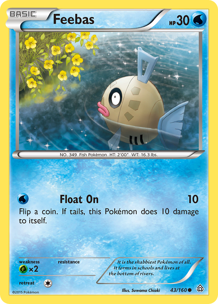 Feebas (43/160) [XY: Primal Clash] | The Time Vault CA