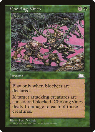 Choking Vines [Weatherlight] | The Time Vault CA