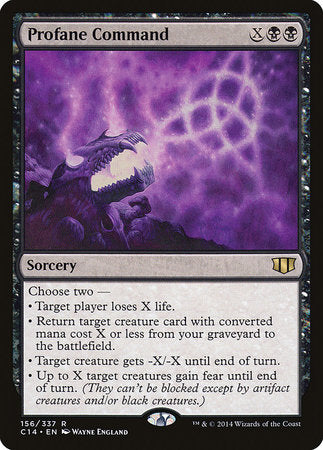 Profane Command [Commander 2014] | The Time Vault CA