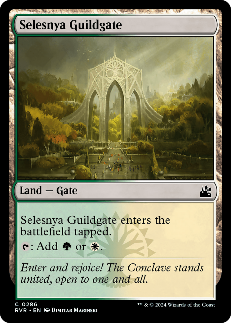 Selesnya Guildgate [Ravnica Remastered] | The Time Vault CA