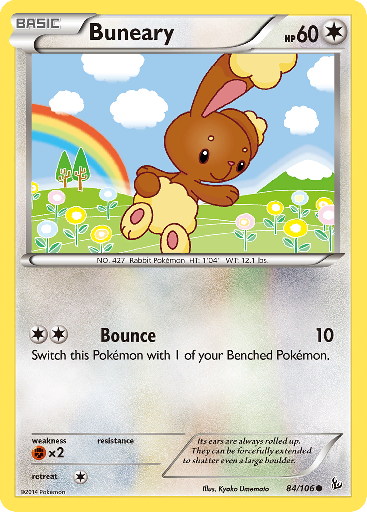 Buneary (84/106) [XY: Flashfire] | The Time Vault CA