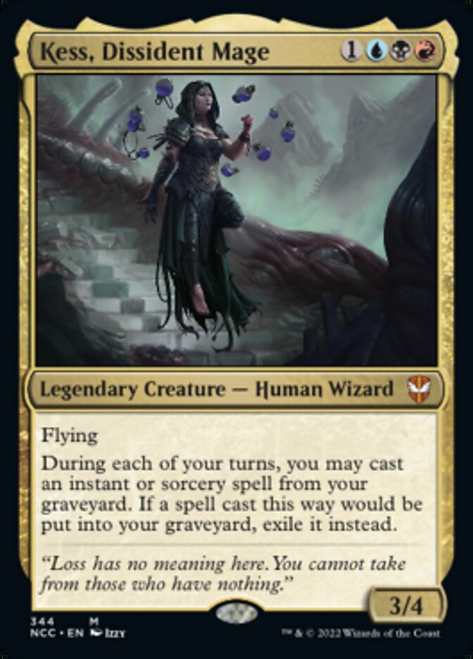 Kess, Dissident Mage [Streets of New Capenna Commander] | The Time Vault CA