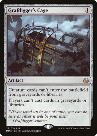 Grafdigger's Cage [Modern Masters 2017] | The Time Vault CA