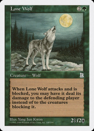 Lone Wolf [Portal Three Kingdoms] | The Time Vault CA