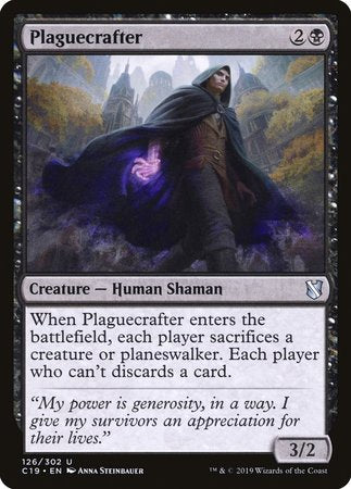 Plaguecrafter [Commander 2019] | The Time Vault CA