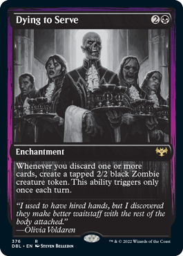 Dying to Serve [Innistrad: Double Feature] | The Time Vault CA