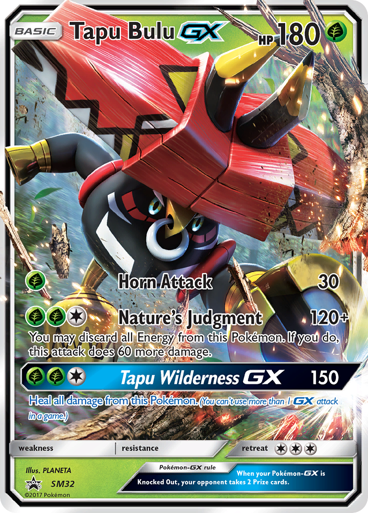 Tapu Bulu GX (SM32) [Sun & Moon: Black Star Promos] | The Time Vault CA