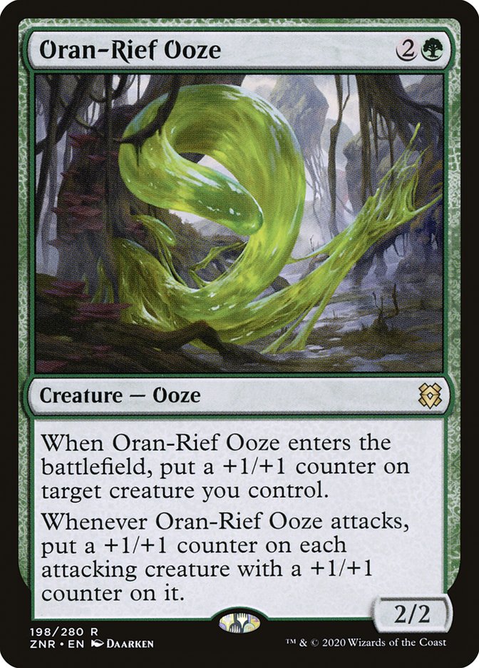 Oran-Rief Ooze [Zendikar Rising] | The Time Vault CA