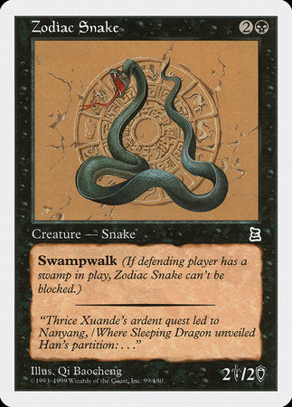 Zodiac Snake [Portal Three Kingdoms] | The Time Vault CA