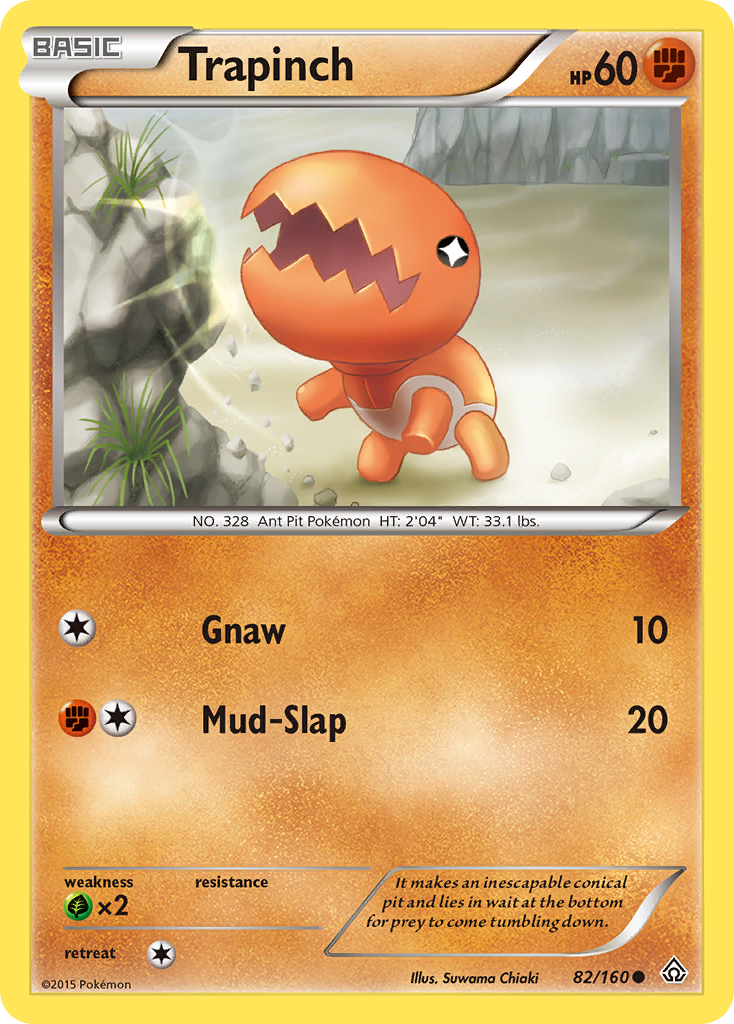 Trapinch (82/160) [XY: Primal Clash] | The Time Vault CA