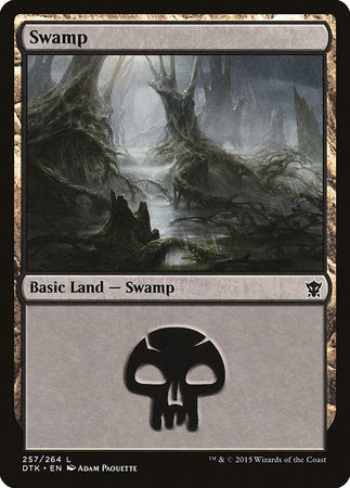 Swamp (257) [Dragons of Tarkir] | The Time Vault CA