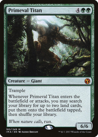 Primeval Titan [Iconic Masters] | The Time Vault CA