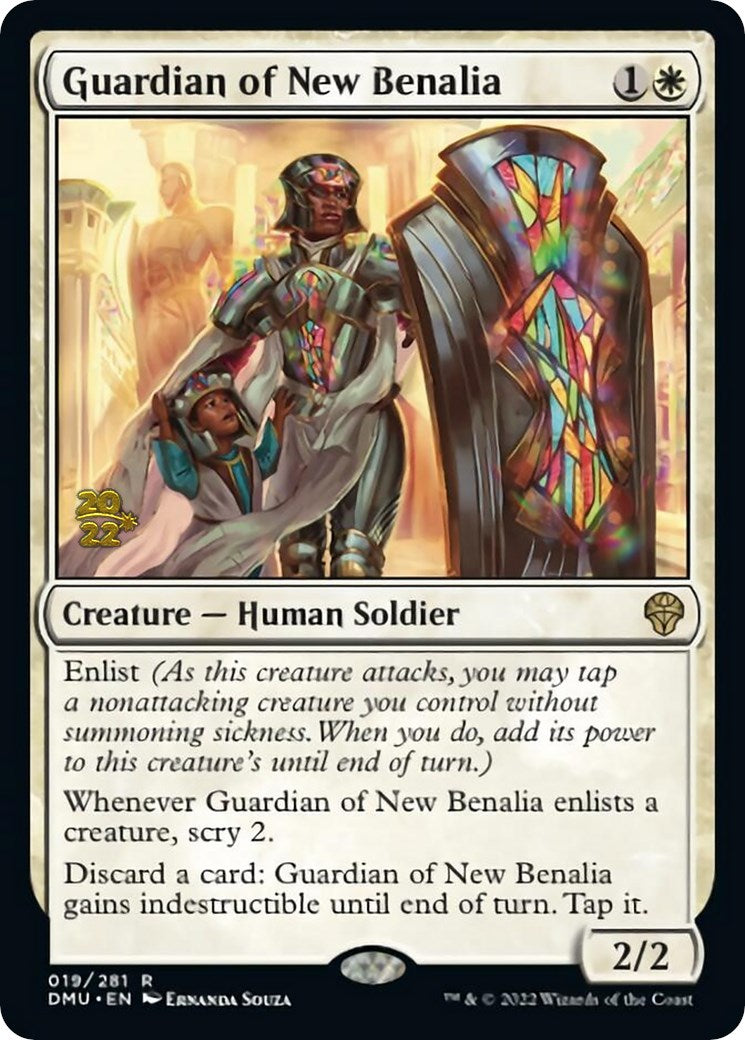 Guardian of New Benalia [Dominaria United Prerelease Promos] | The Time Vault CA