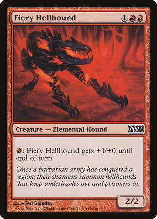 Fiery Hellhound [Magic 2010] | The Time Vault CA