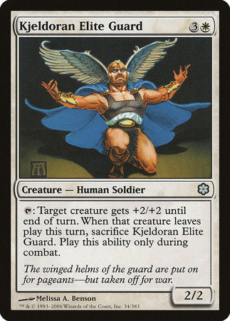 Kjeldoran Elite Guard [Coldsnap Theme Decks] | The Time Vault CA