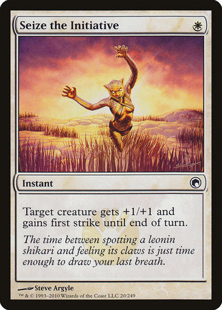 Seize the Initiative [Scars of Mirrodin] | The Time Vault CA