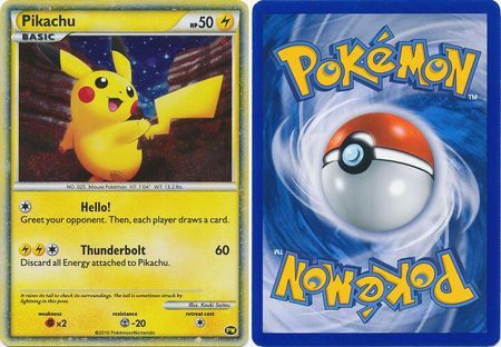 Pikachu (PW1) (English) [Pikachu World Collection Promos] | The Time Vault CA