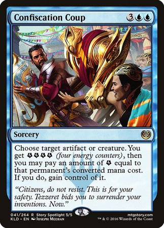 Confiscation Coup [Kaladesh] | The Time Vault CA