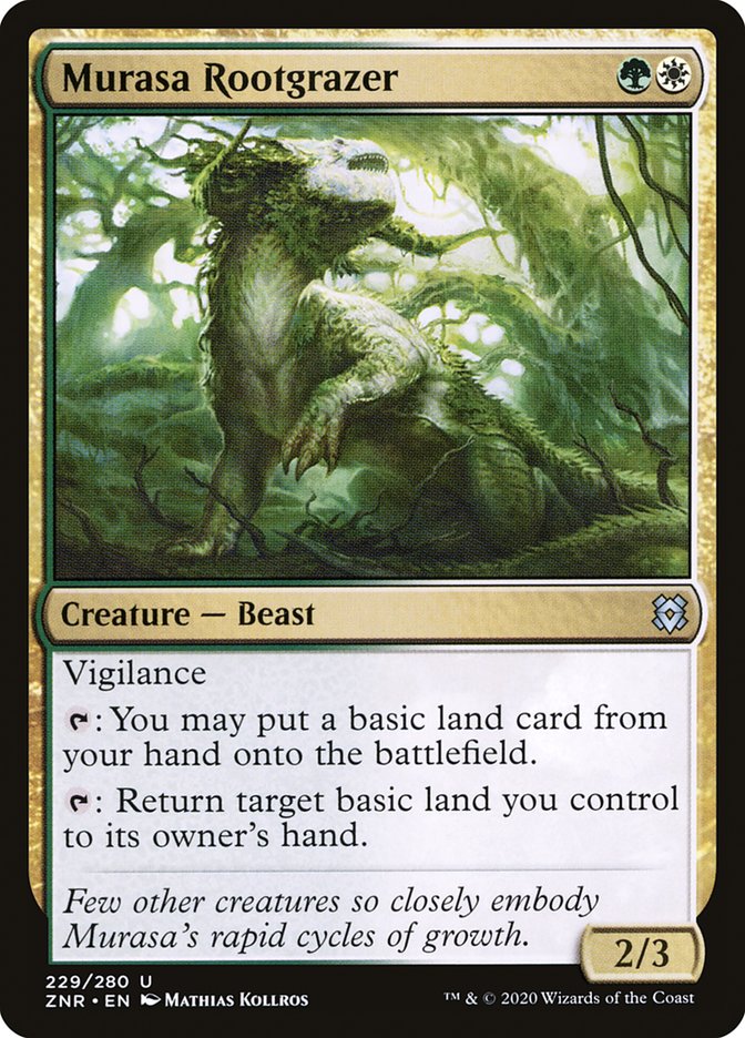 Murasa Rootgrazer [Zendikar Rising] | The Time Vault CA